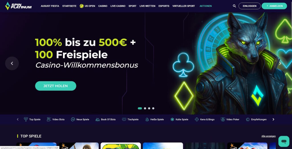 spinpltinum startseite